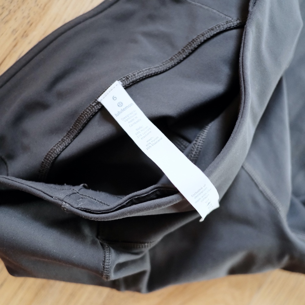 Lululemon Workout Pants Mid rise, Long